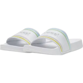 Claquette Pool Slide Retro - Blanc/Jaune Chaussures 214760-9639