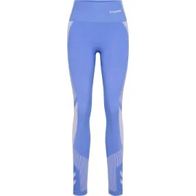 Legging de sport femme Mt Unite Seamless - Bleu Textiles214296-7117