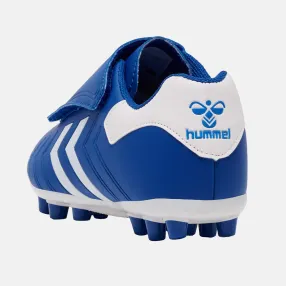 Chaussures de foot enfant Hattrick M.g - Bleu/Blanc Football217580-7002