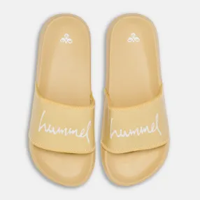 Claquettes Femme Pool Slide Cocoon - Jaune Sandales, tongs et claquettes224167-5119