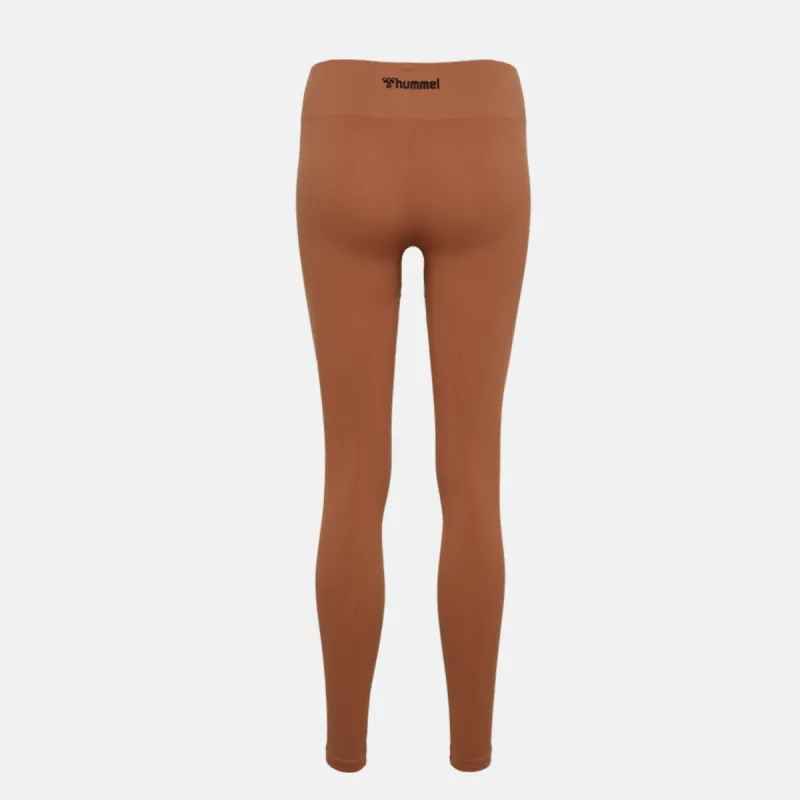 legging Femme Hmlmt Adapt Seamless Mw - Marron Leggings Femme223863-8144