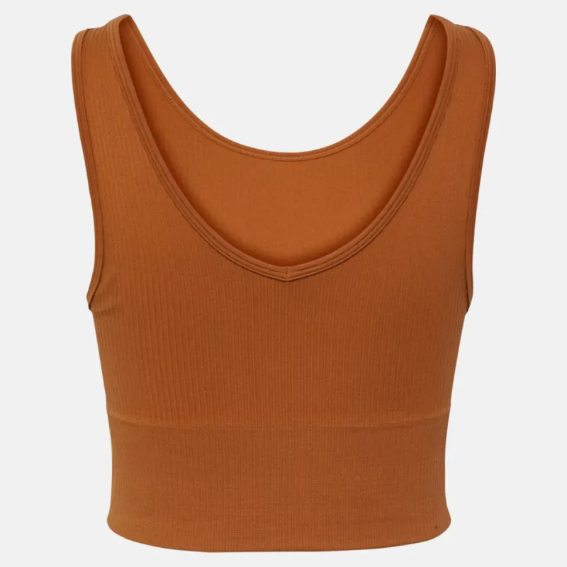 Top Femme Hmlmt Adapt Seaml- Marron Textiles223860-8144