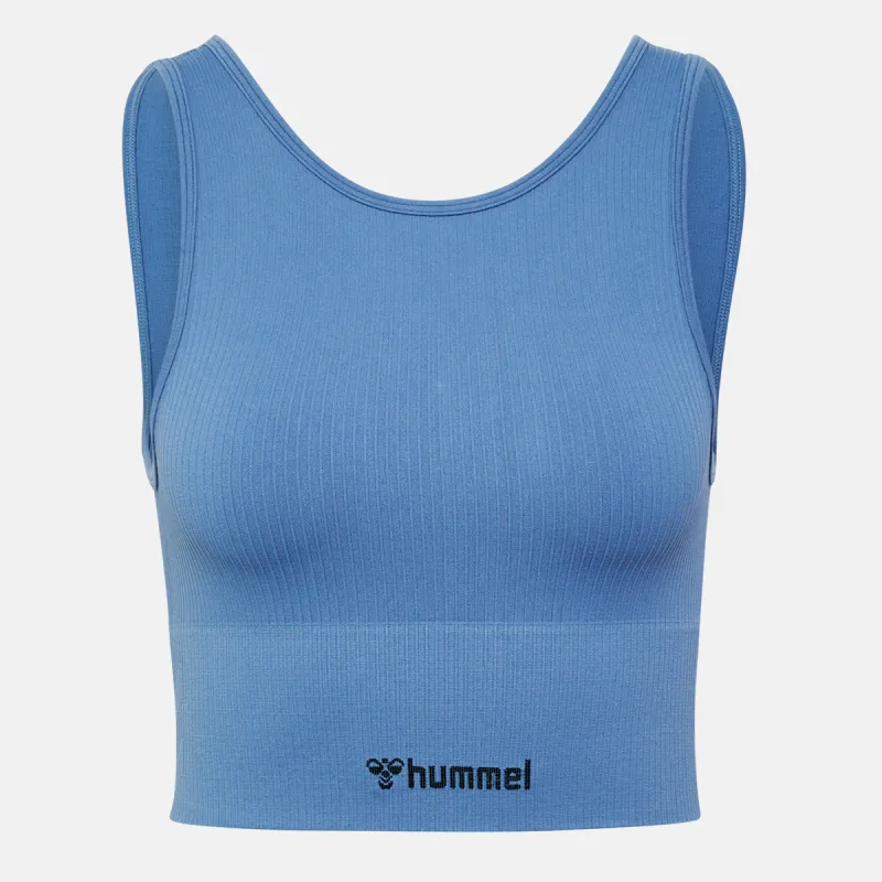 Top Femme Hmlmt Adapt Seaml - Bleu Textiles223860-4250