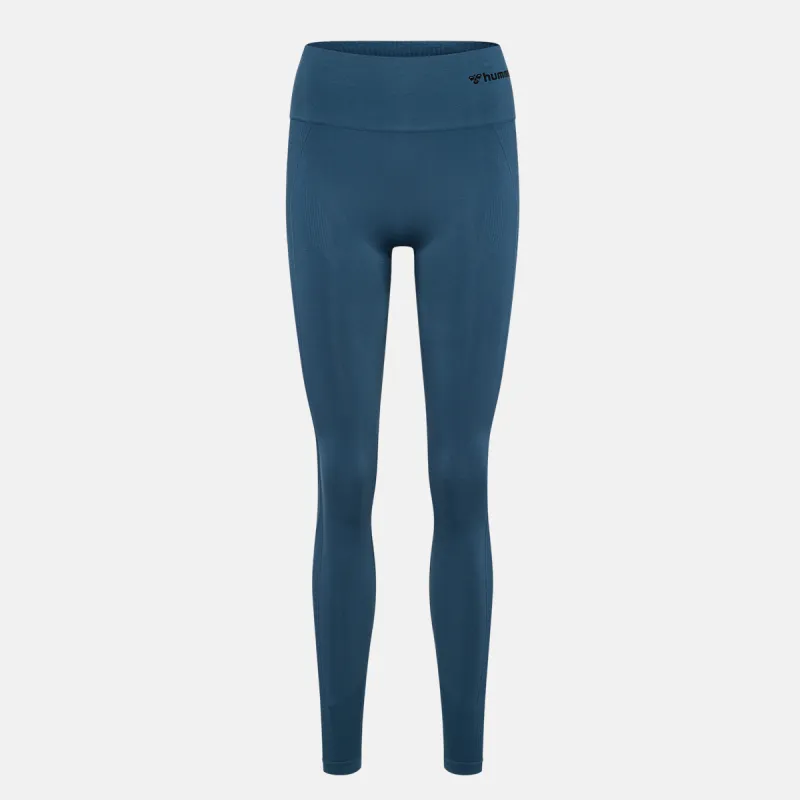 legging Femme Hmltif Seamless - Bleu Textiles210492-7280