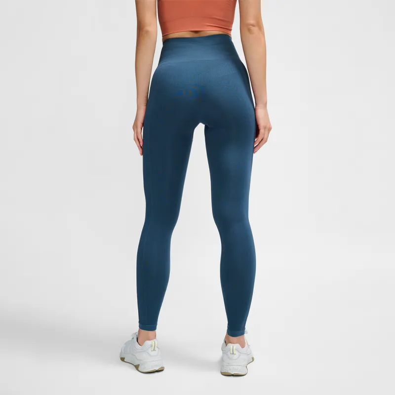 legging Femme Hmltif Seamless - Bleu Textiles210492-7280