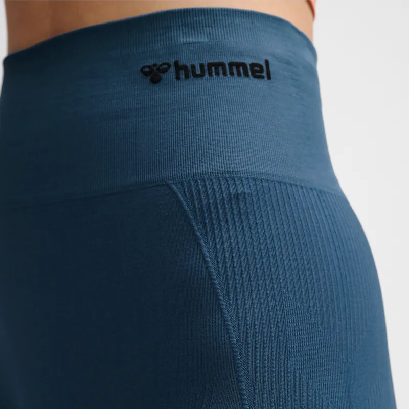 legging Femme Hmltif Seamless - Bleu Textiles210492-7280