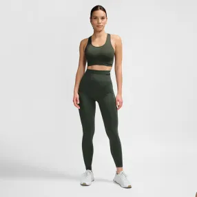Legging Femme Hmltif Seamless - Vert Textiles210492-6126