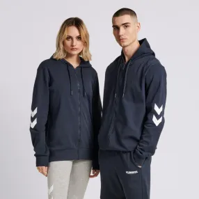 Veste Unisexe Hmllegacy Zip - Blue Marine Hoodies et Sweatshirts212566-7429