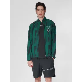 Veste Hmlcourt Aop Jacket Rain Forest - Vert/Noir Vestes226922-6614