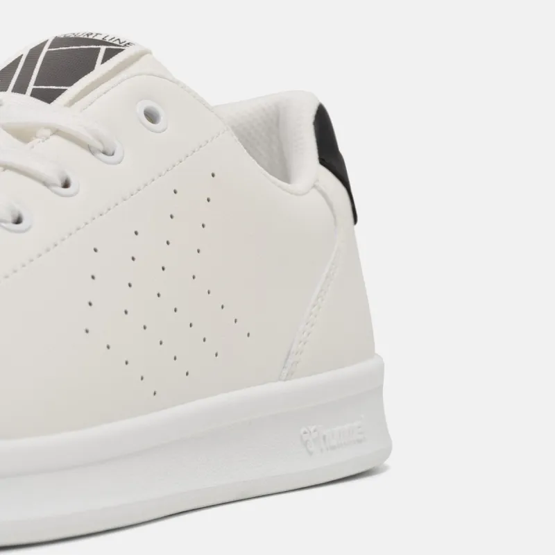 Chaussures unisexe Court Line - Blanc/Noir Lifestyle225943-9124