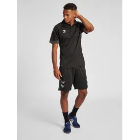 Polo Hmllead Functional Polo Noir Polos Homme207417-2001