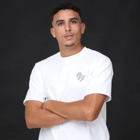 T Shirt HAMMADI AGREBI CSS - Blanc Textiles CSST280600-9001