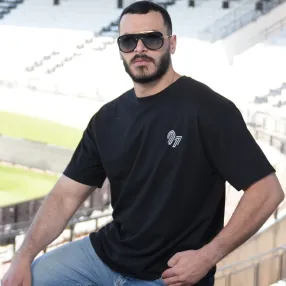 T Shirt HAMMADI AGREBI CSS - Noir Textiles CSST280600-2001