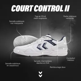 Chaussures Court Control Ii - Blanc Tennis/Padel225341-9103