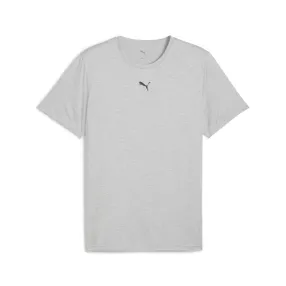 T-shirt logo CAT chiné TAD ESSENTIELS Homme
