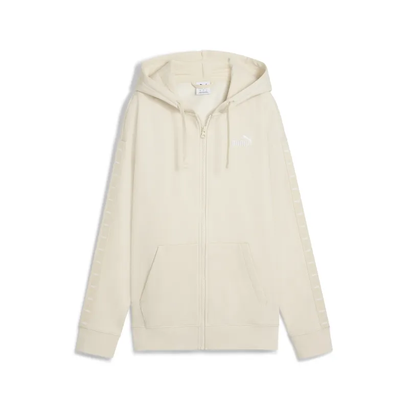 Sweat à capuche zippé Essentials Tape pour femme